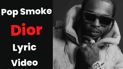 dior beat pop smoke|christian dior lyrics pop smoke.